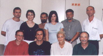 At The Institute of Physics, Zemun, 2001